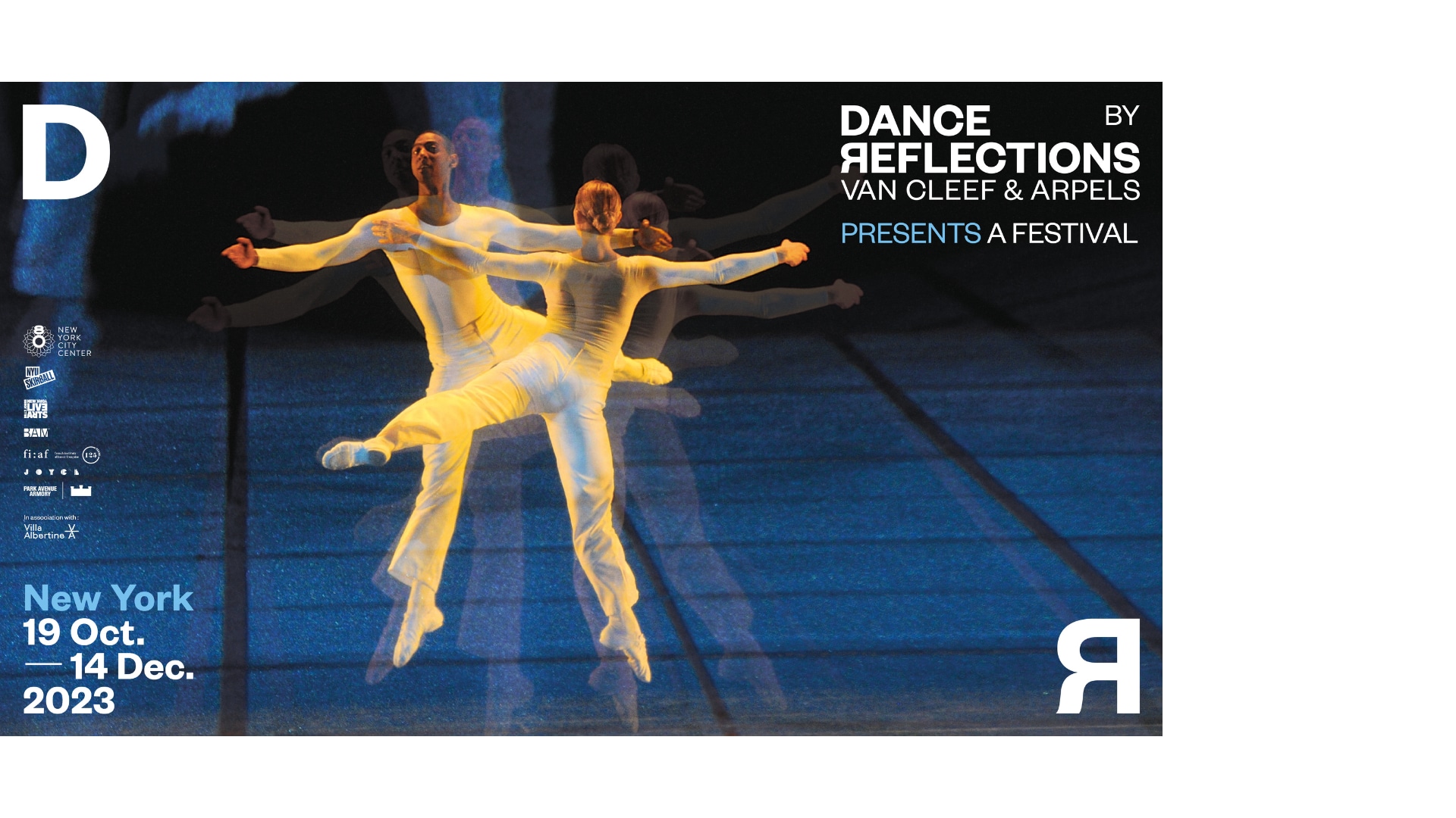 Poster of the festival Dance Reflections by Van Cleef & Arpels in NY