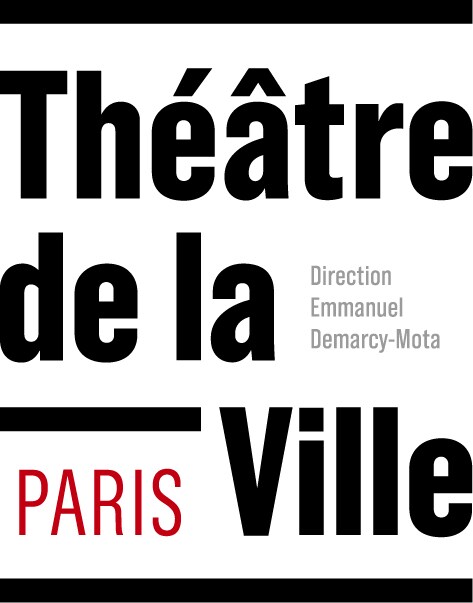 Logo du Théâtre de la Ville - Paris en noir et rouge
