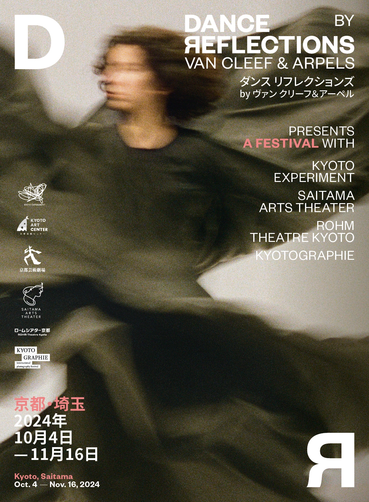 Affiche du Festival Dance Reflections Kyoto-Saïtama