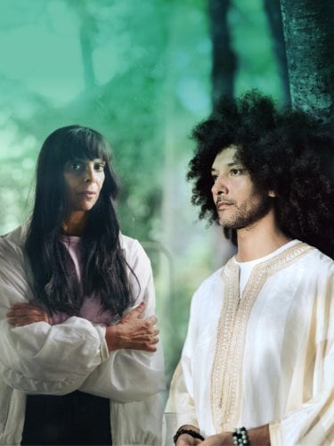 Portrait of the choreographer and the dancer