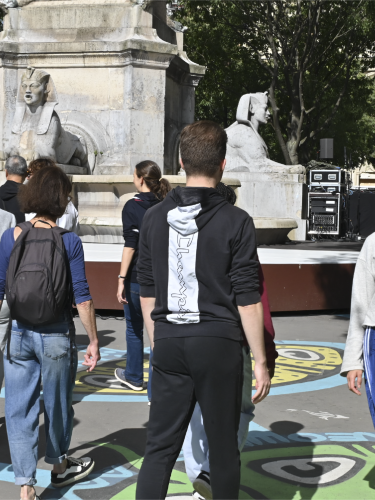 Atelier de danse en plein air