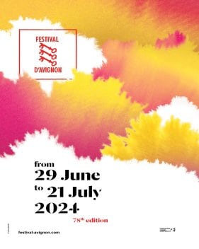 Poster Festival d'Avignon - English version