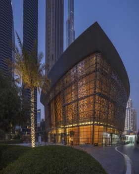 Extérieur du Dubai Opera