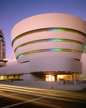 facade Guggenheim new york