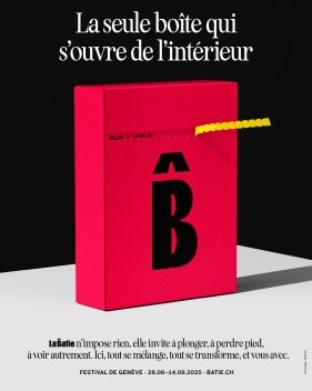 Poster of the 2025 edition of La Bâtie-Festival de Genève