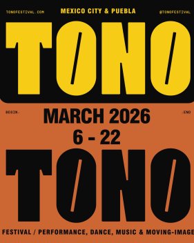 TONO Festival Poster 2026 