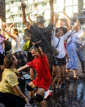 public qui danse