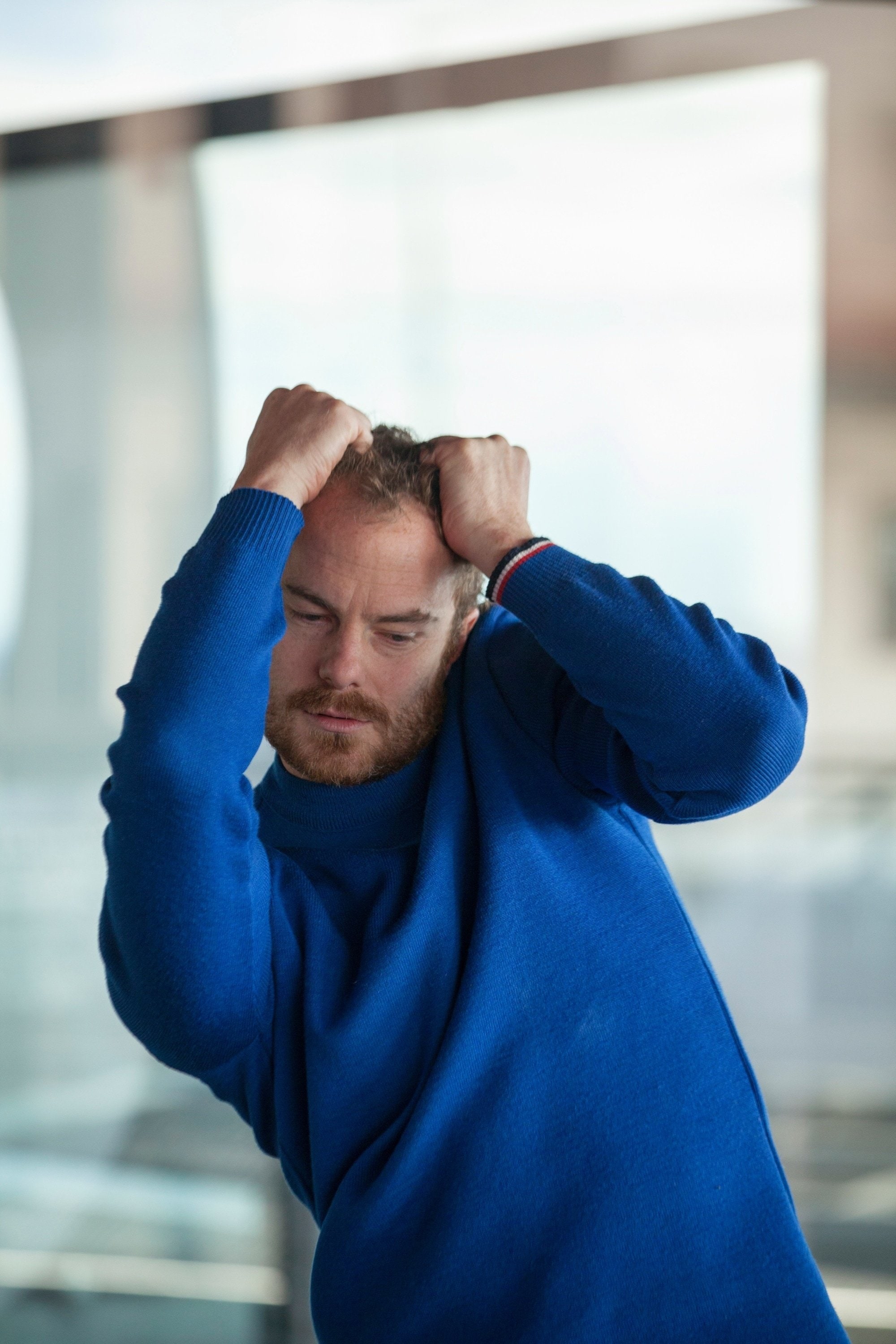 Portrait de Boris Charmatz en mouvement 