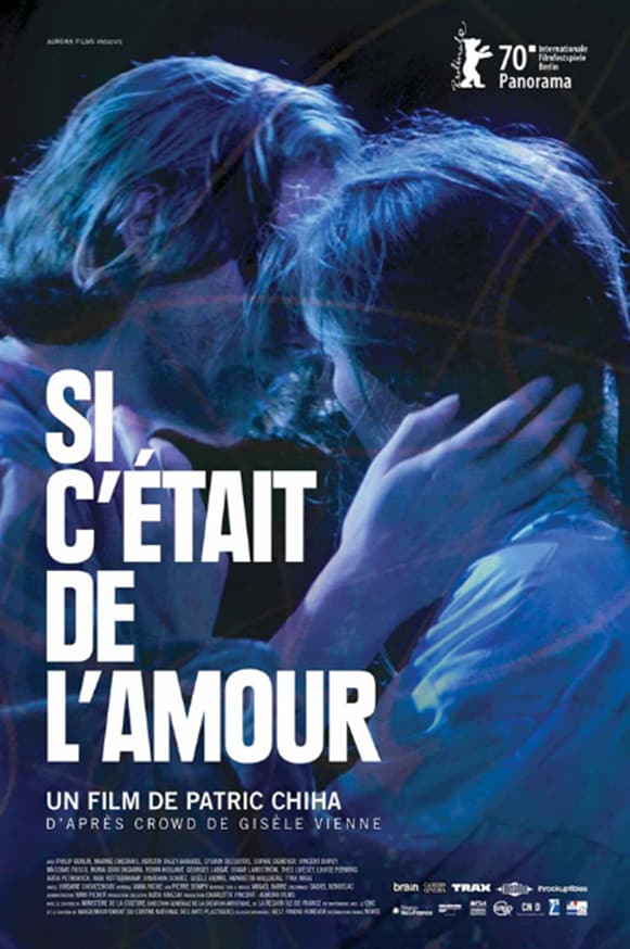 「《If It Were Love (Si c'était de l'amour)》海報」