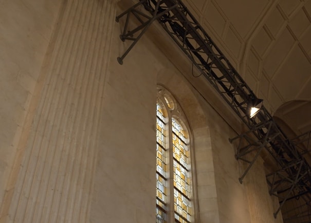 Image of the Fromentin chapel hosting Mille Plateaux - CCN La Rochelle