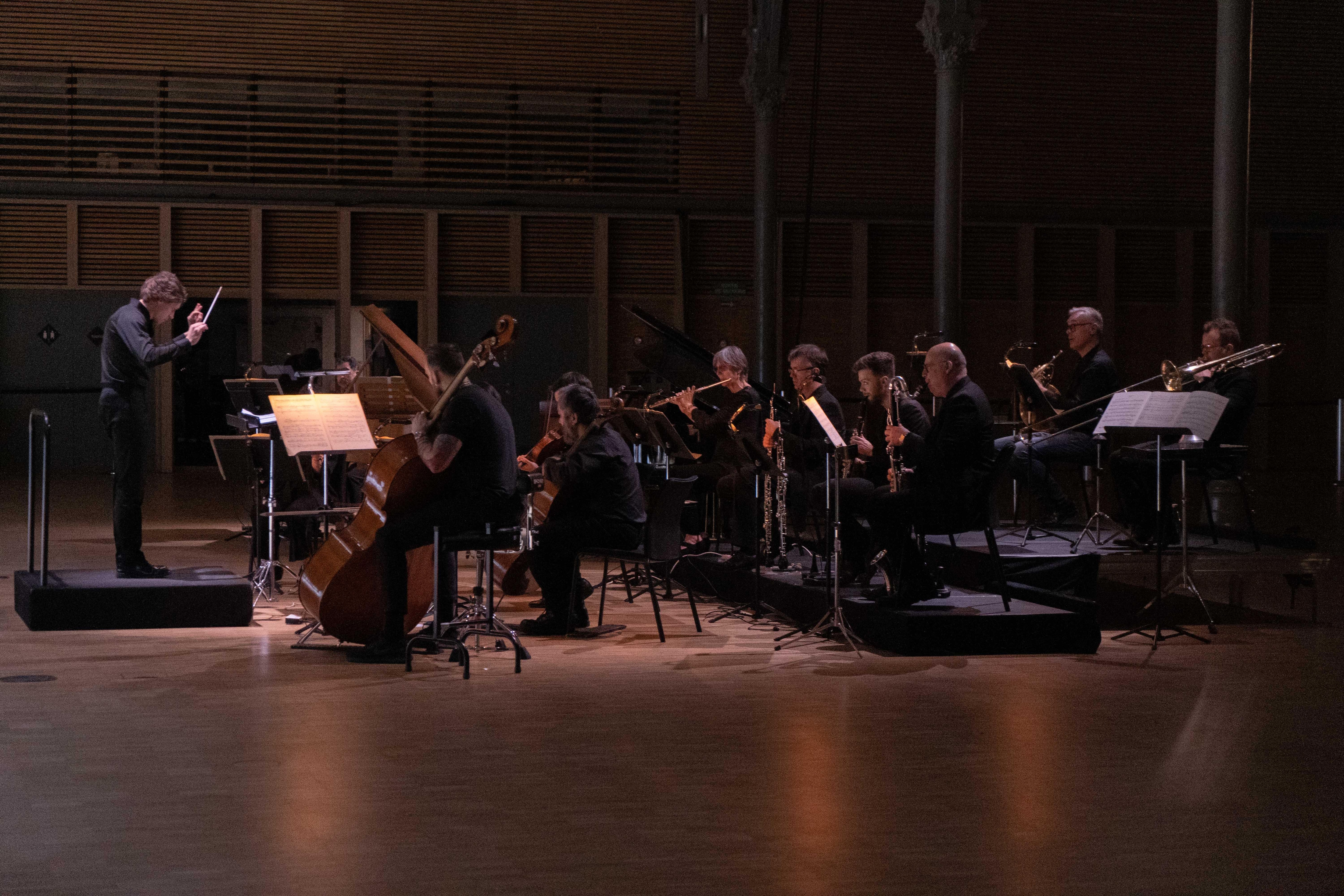 Orchestra of the show Clocks & Clouds by Noé Soulier