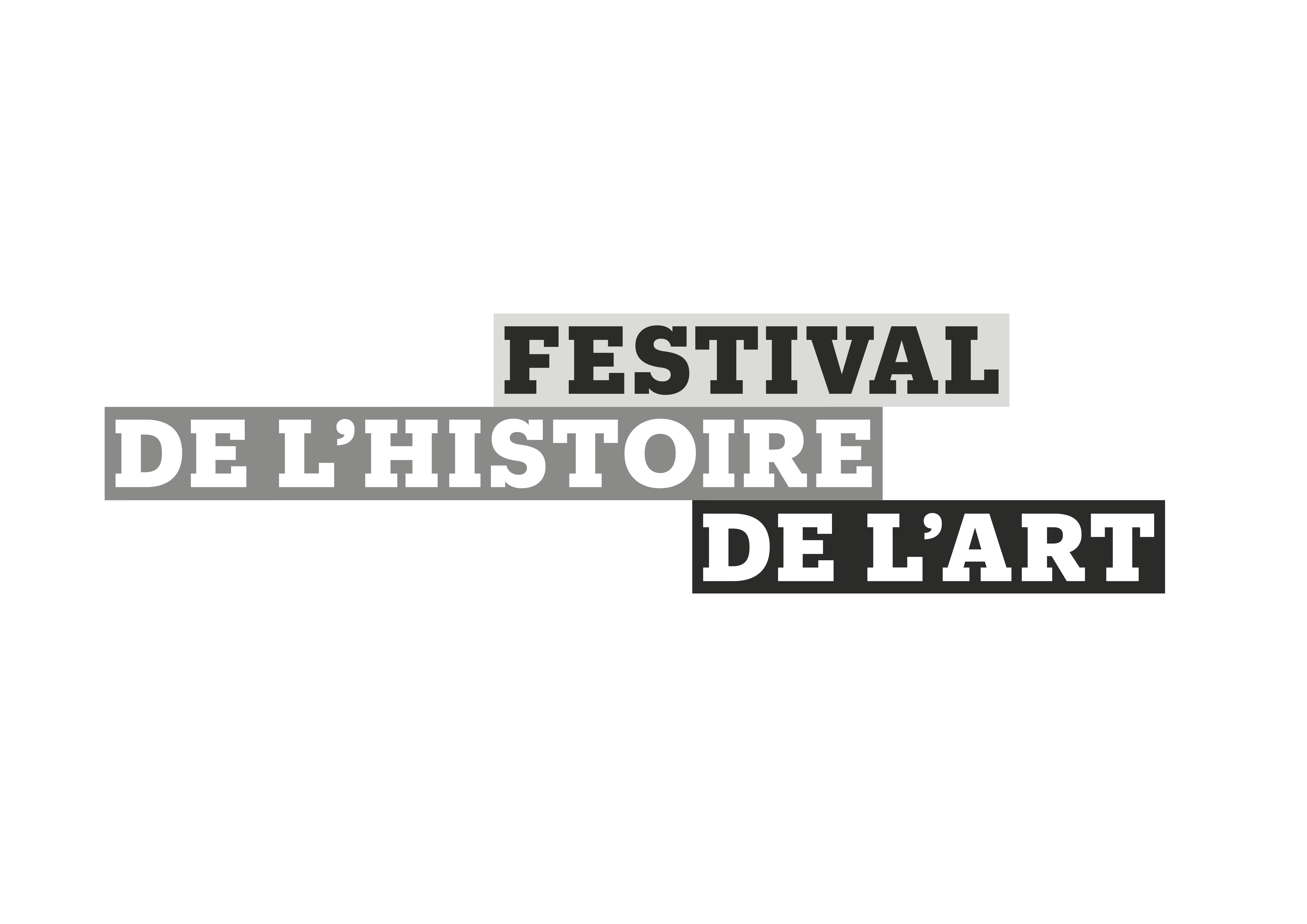 Logo of the festival de l'histoire de l'art