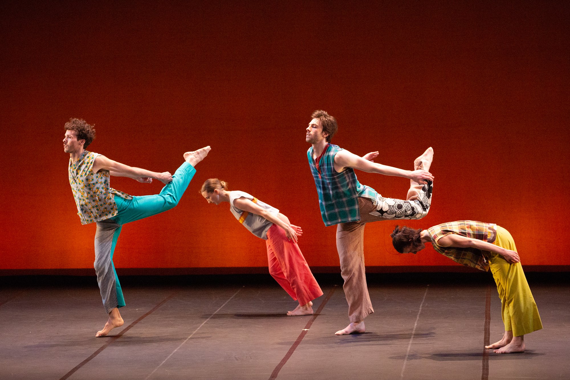 Danseurs dans Working Title de Trisha Brown