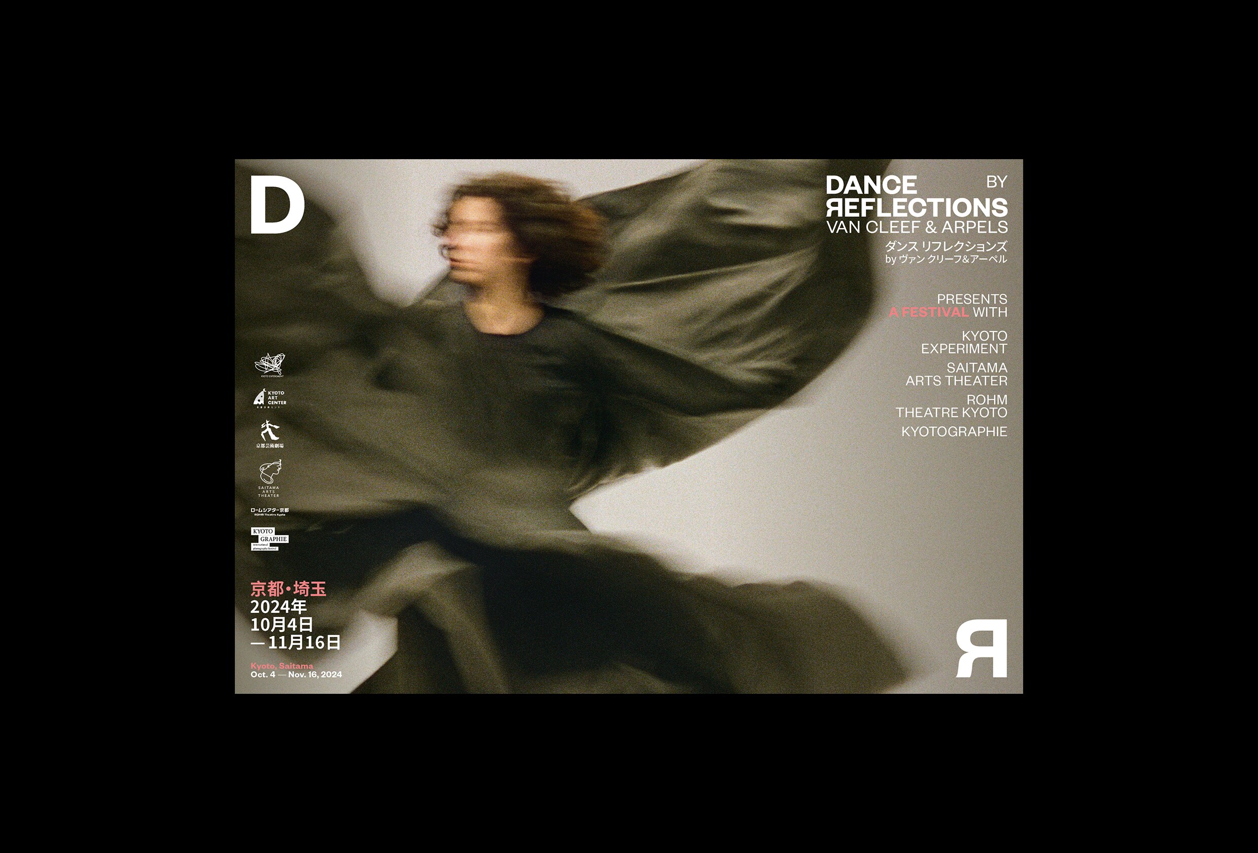 Affiche du Festival Dance Reflections Kyoto-Saïtama