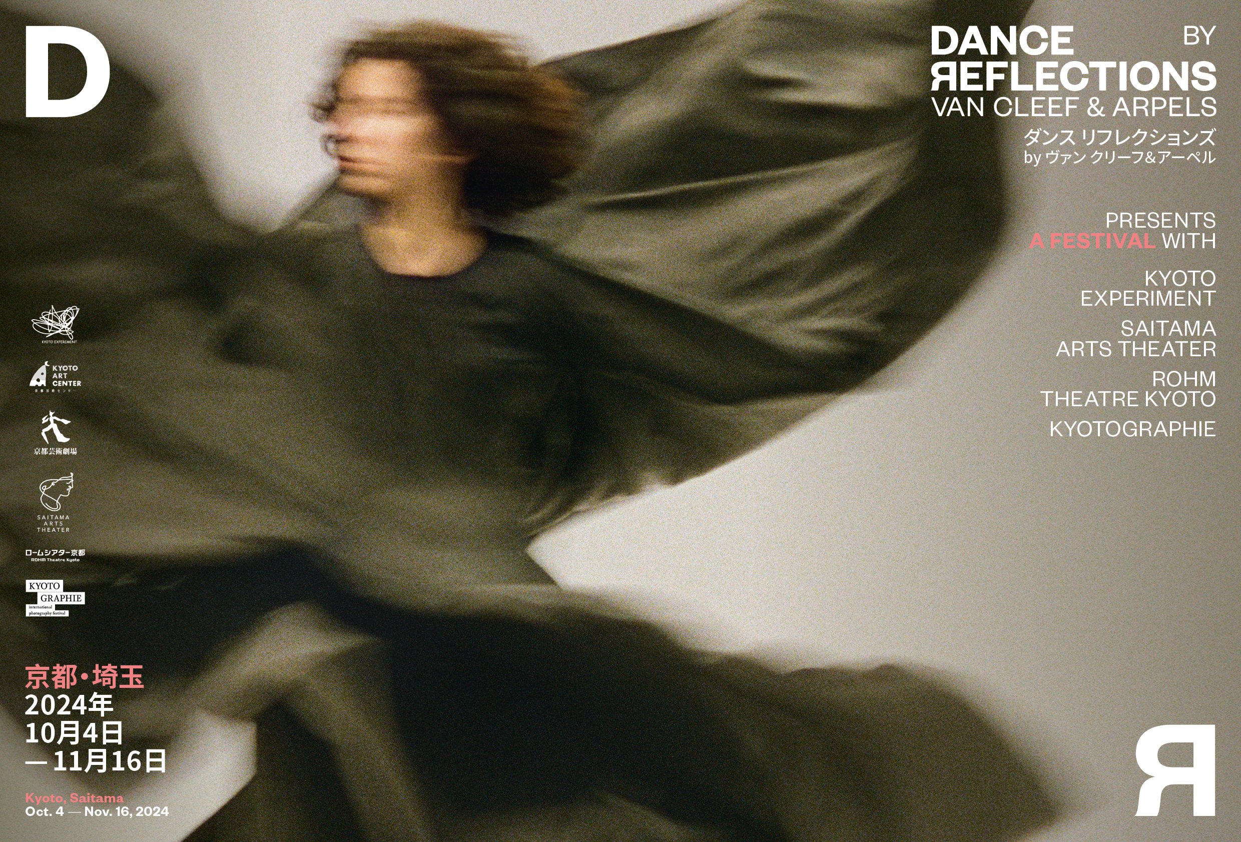 Affiche du Festival Dance Reflections Kyoto-Saïtama