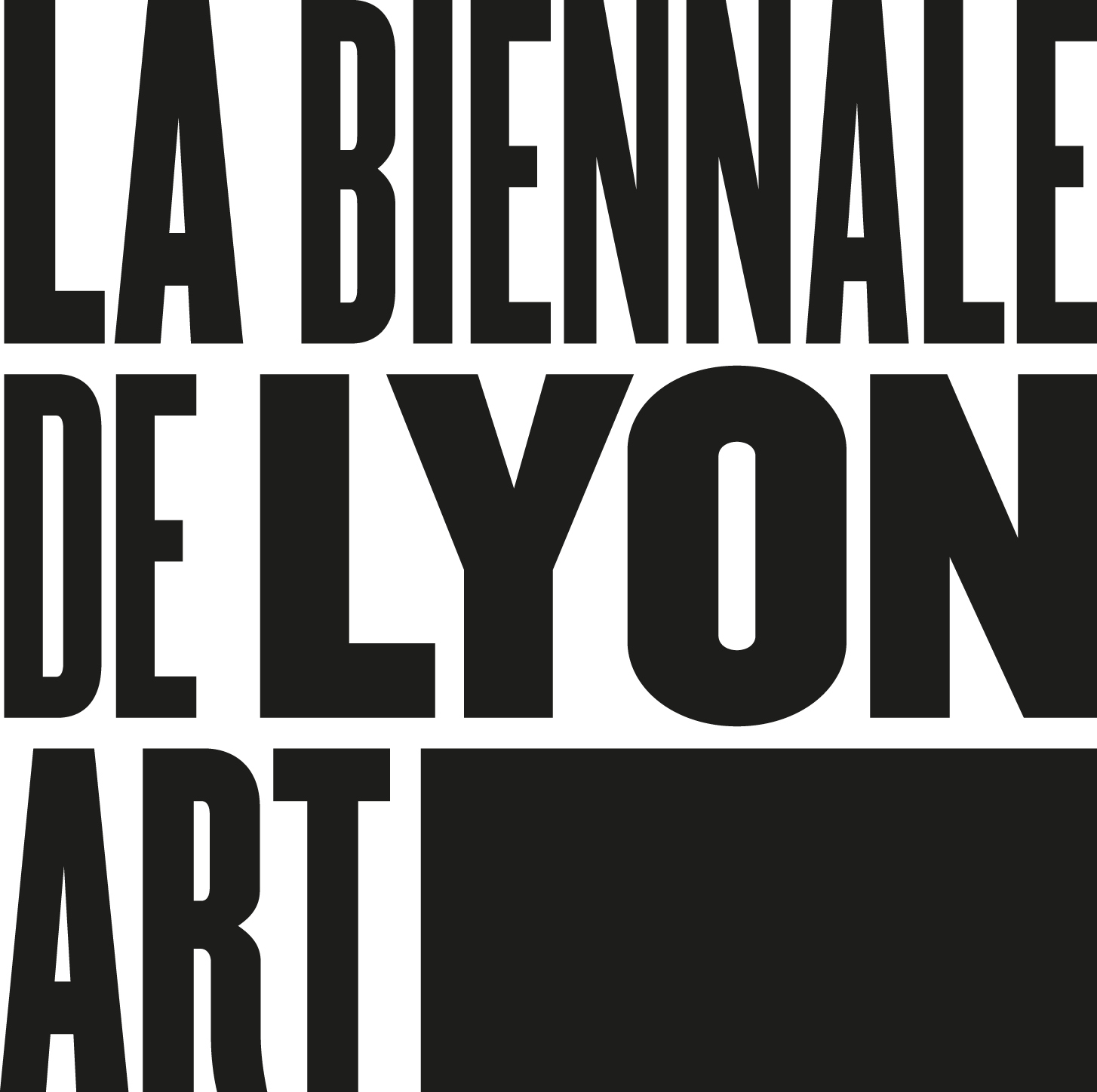 Logo de la 17e Biennale d'art contemporain de Lyon 