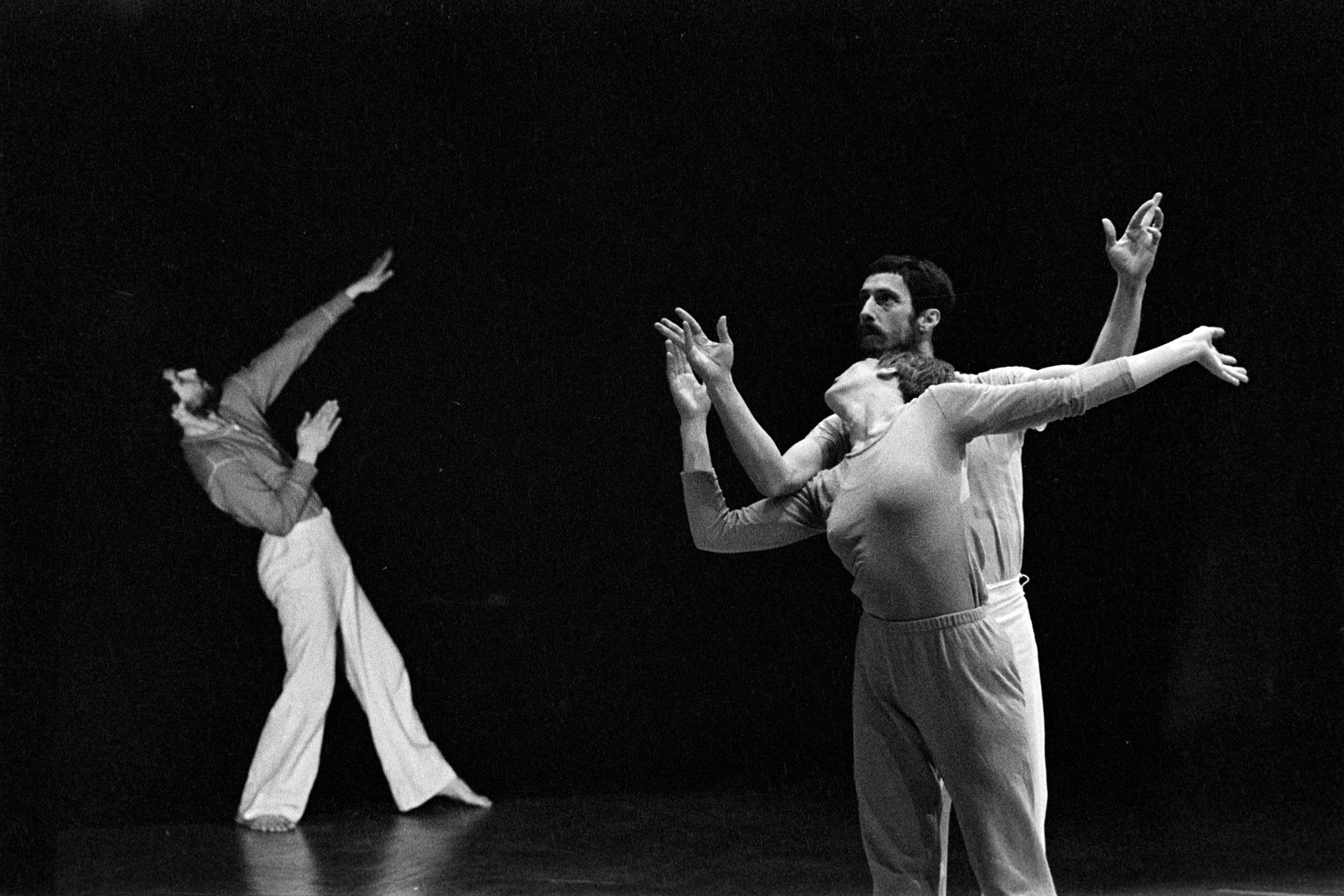 Dancers from the Freelance Dance collective in performance