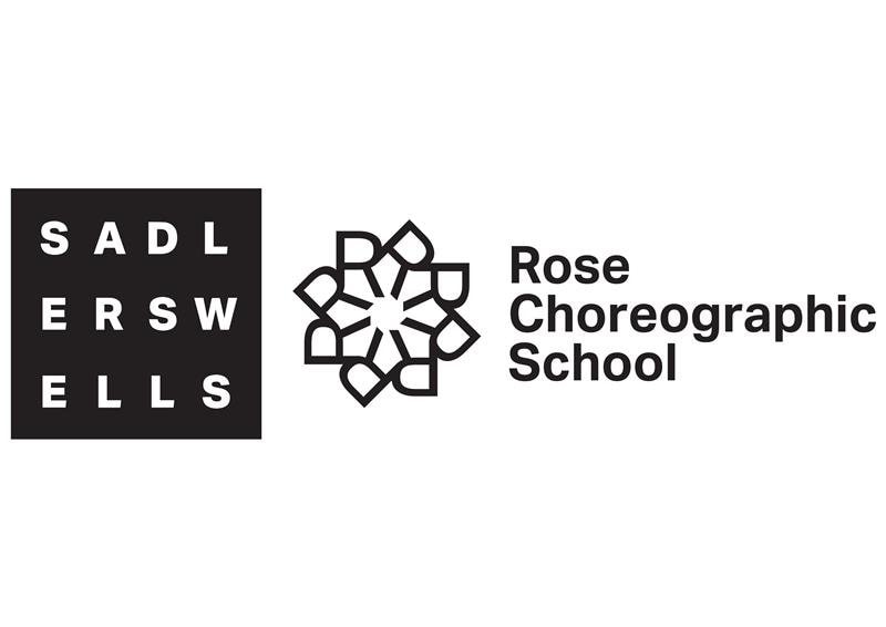 Logos du Sadlers Wells et de la Rose Choreographic School