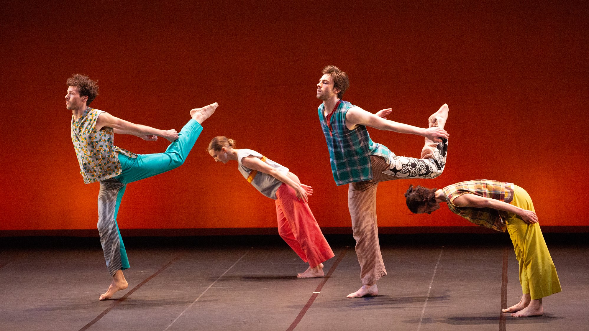 Danseurs dans Working Title de Trisha Brown