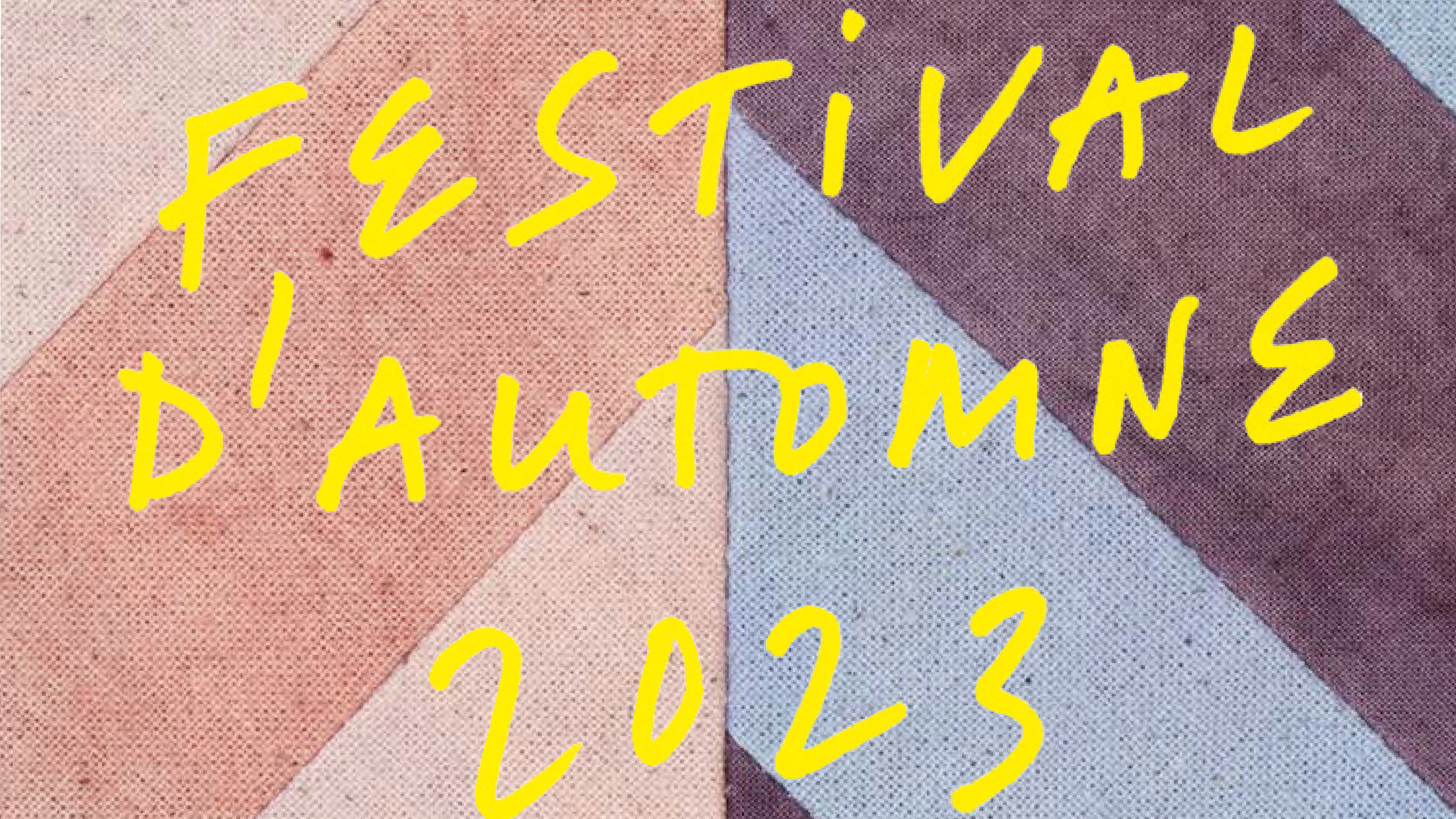 Poster of the Festival d’Automne à Paris 2023