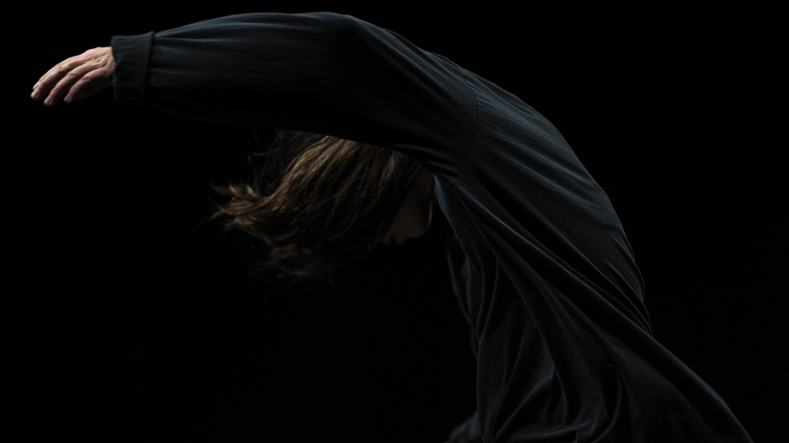 danseur sur scène vu rapprochée