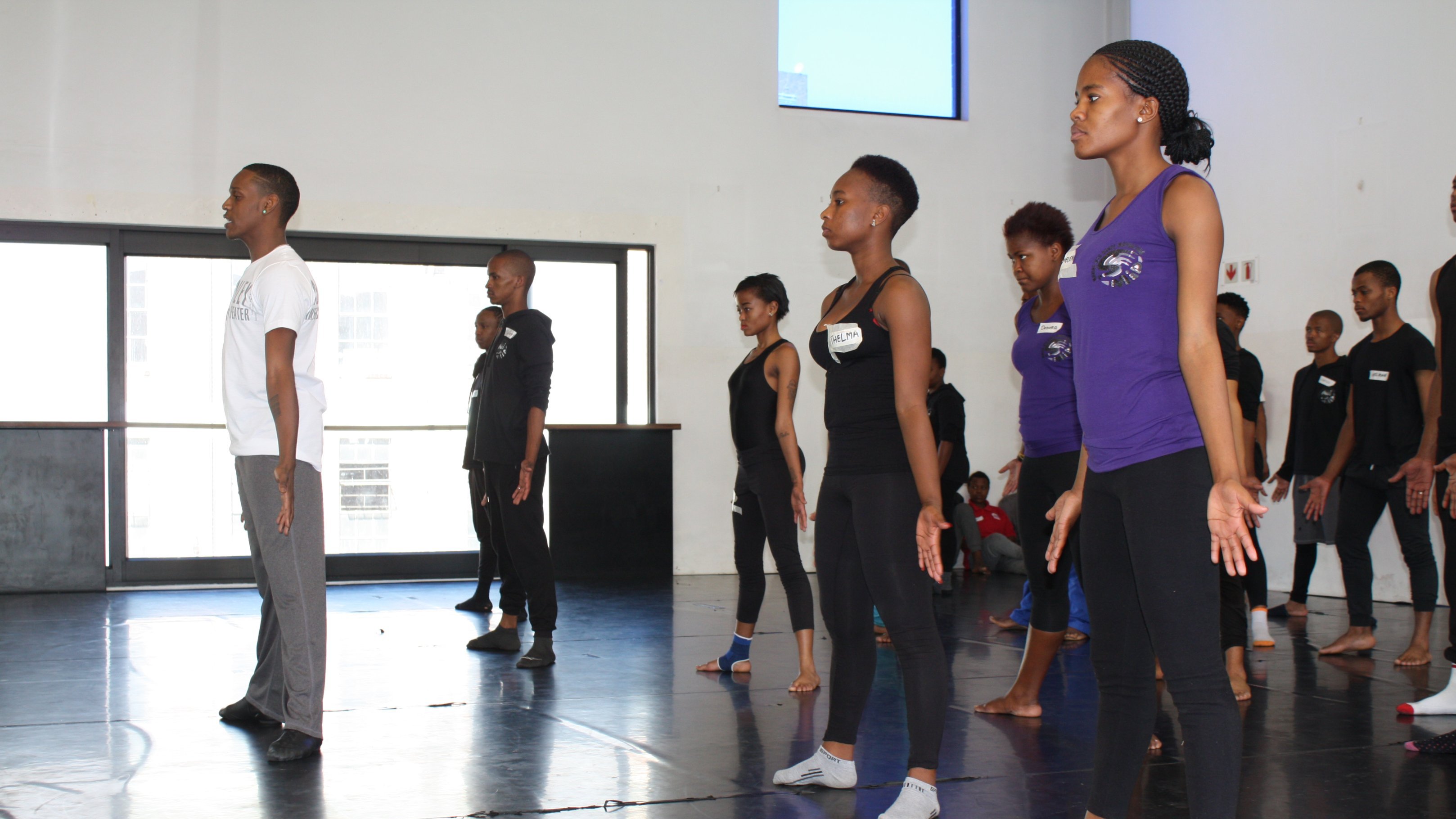 danseurs en ateliers
