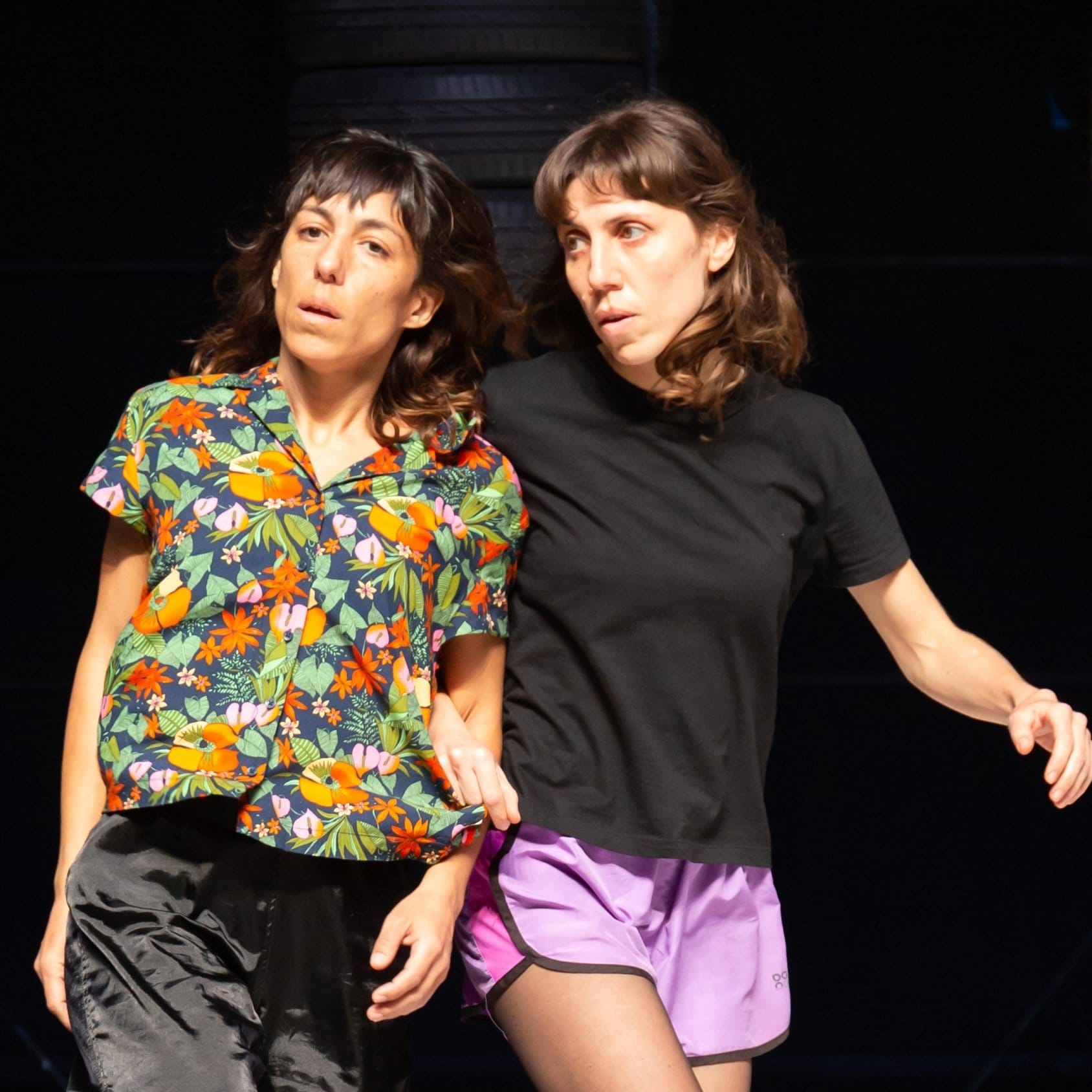 Dancers jumping in Zeppelin Bend by Katerina Andreou