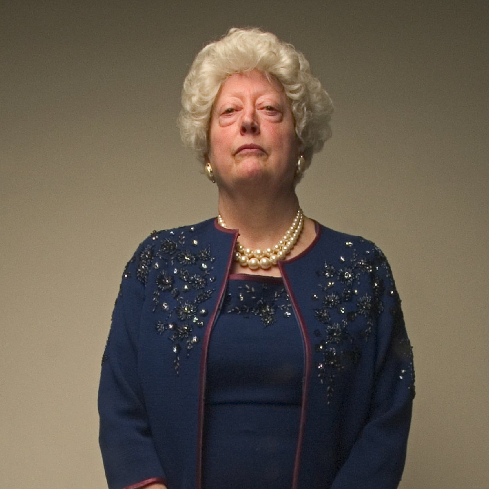 Martha Wilson en Barbara Bush