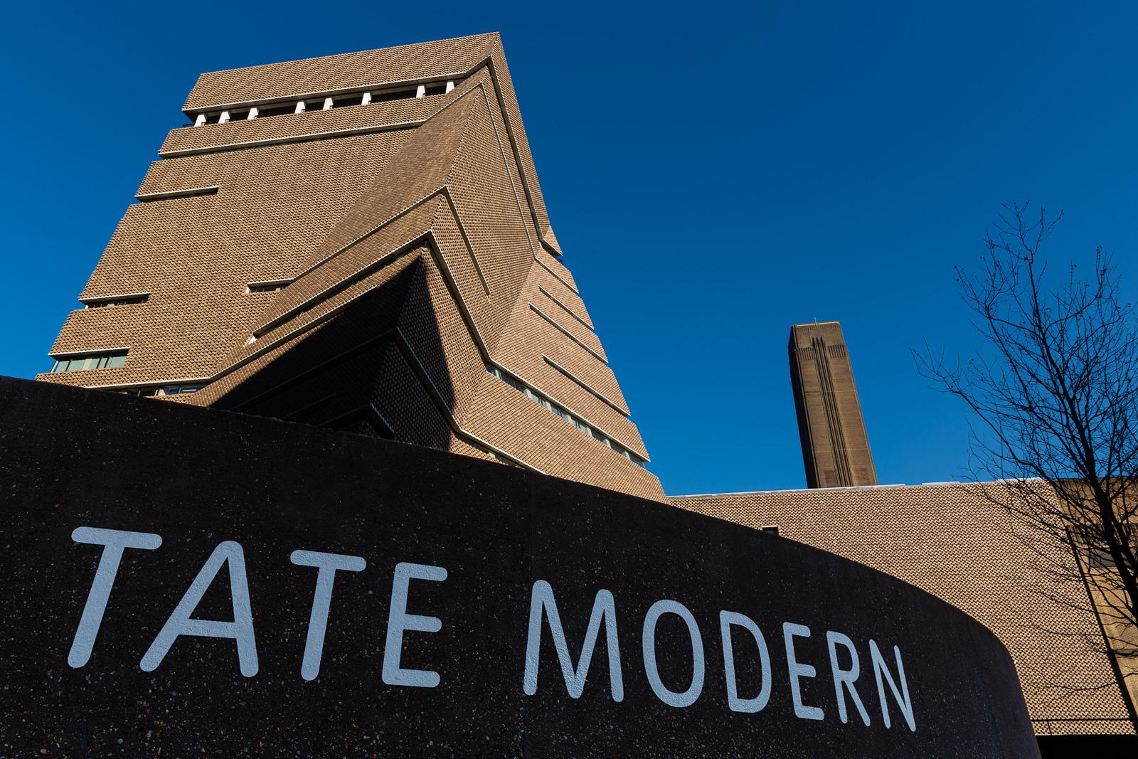 Exterior view of the Tate Modern