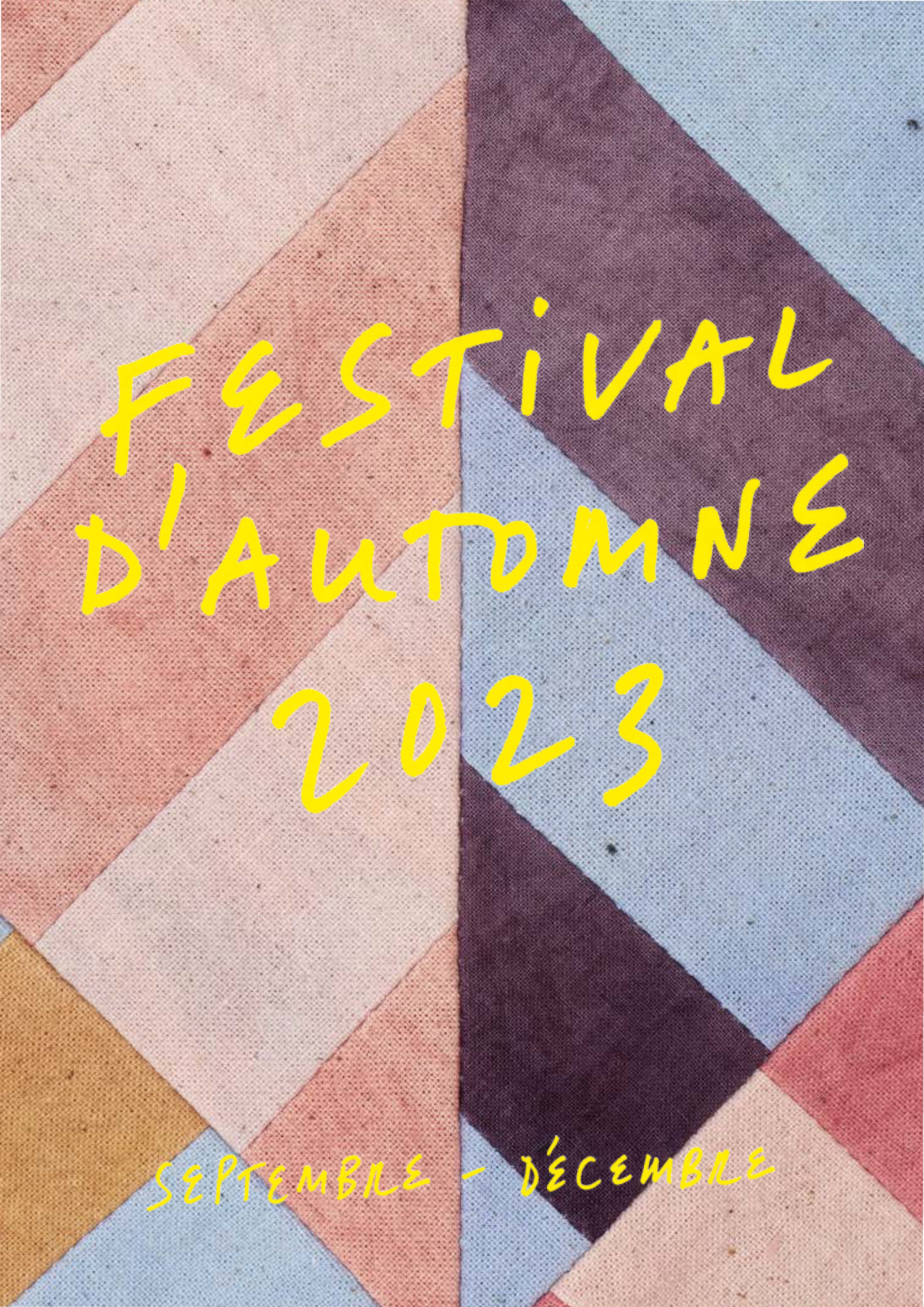 Poster of the Festival d’Automne à Paris 2023