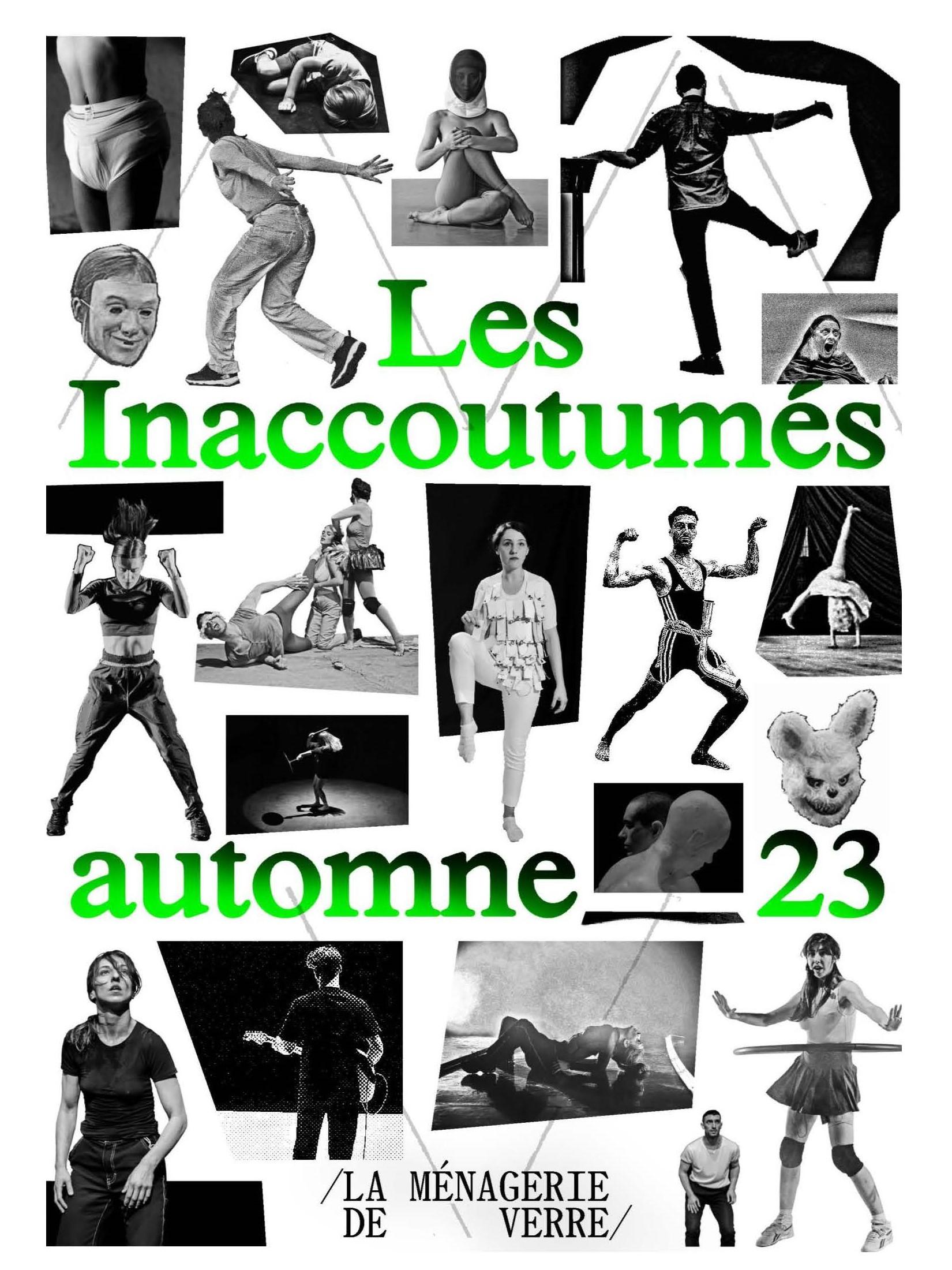 Affiche festival Les Inaccoutumés