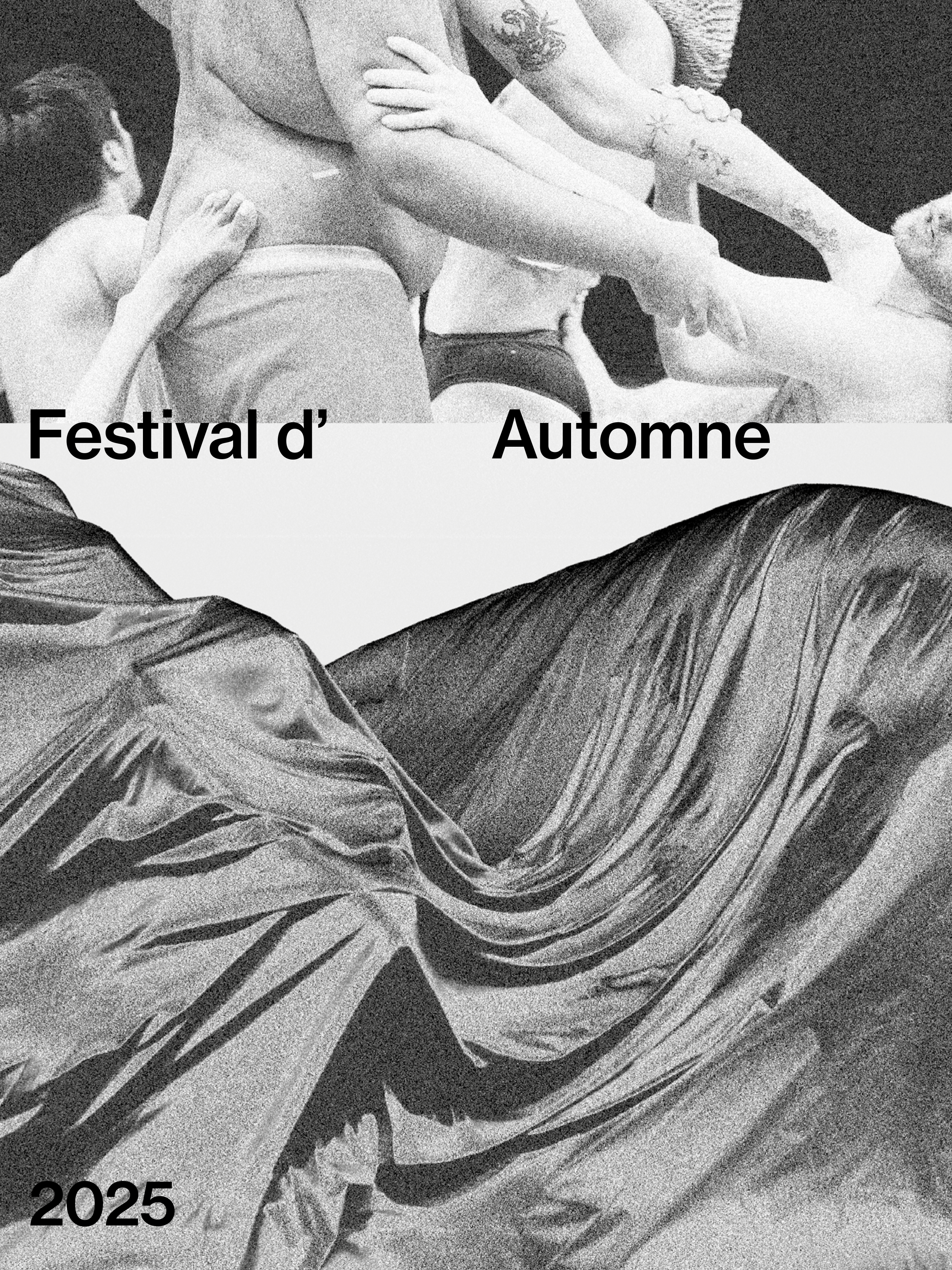 Poster of the 21st edition of the Festival d'Automne à Paris 
